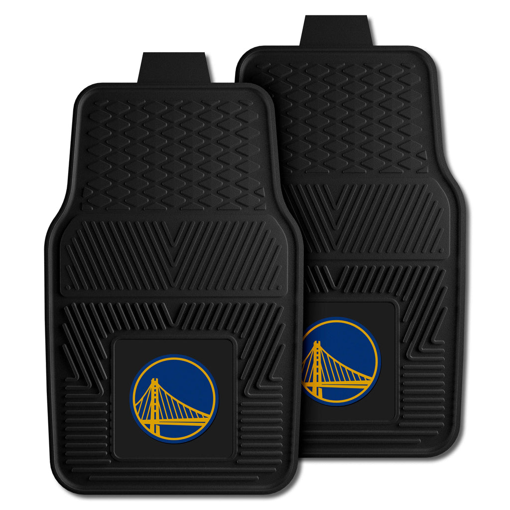 Fanmats - NBA - Golden State Warriors 2-pc Vinyl Car Mat Set 17''x27''