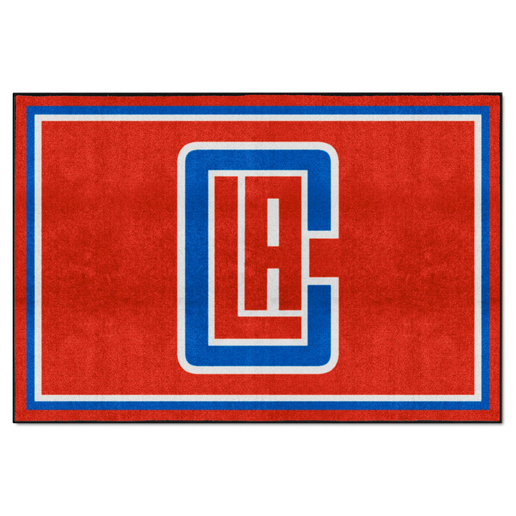 Fanmats - NBA - Los Angeles Clippers 5x8 Rug 59.5''x88''