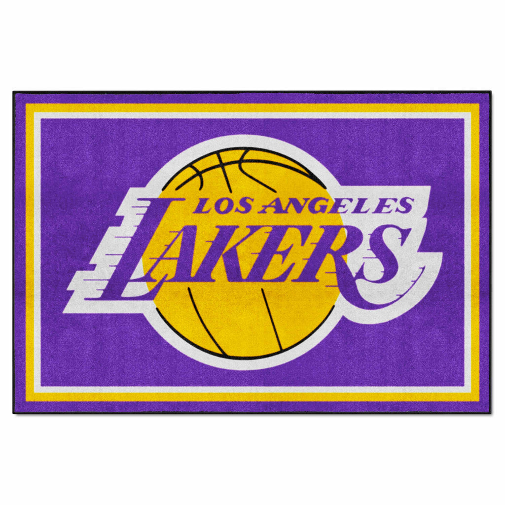 Fanmats - NBA - Los Angeles Lakers 5x8 Rug 59.5''x88''