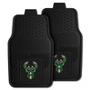 Fanmats - NBA - Milwaukee Bucks 2-pc Vinyl Car Mat Set 17''x27''