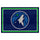 Fanmats - NBA - Minnesota Timberwolves 5x8 Rug 59.5''x88''