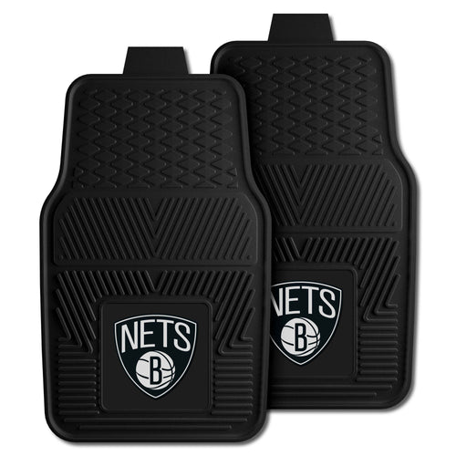 Fanmats - NBA - Brooklyn Nets 2-pc Vinyl Car Mat Set 17''x27''