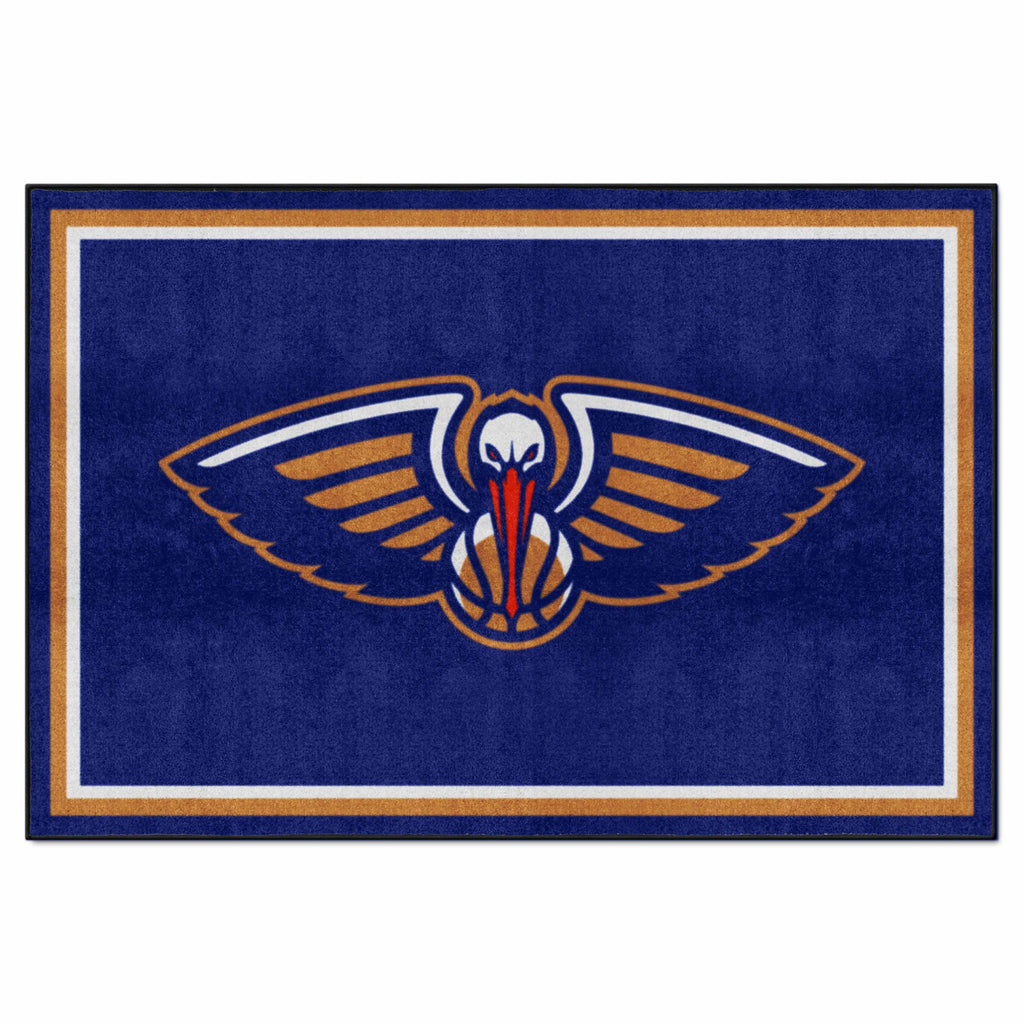 Fanmats - NBA - New Orleans Pelicans 5x8 Rug 59.5''x88''
