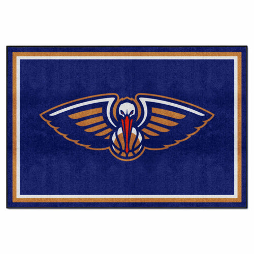 Fanmats - NBA - New Orleans Pelicans 5x8 Rug 59.5''x88''