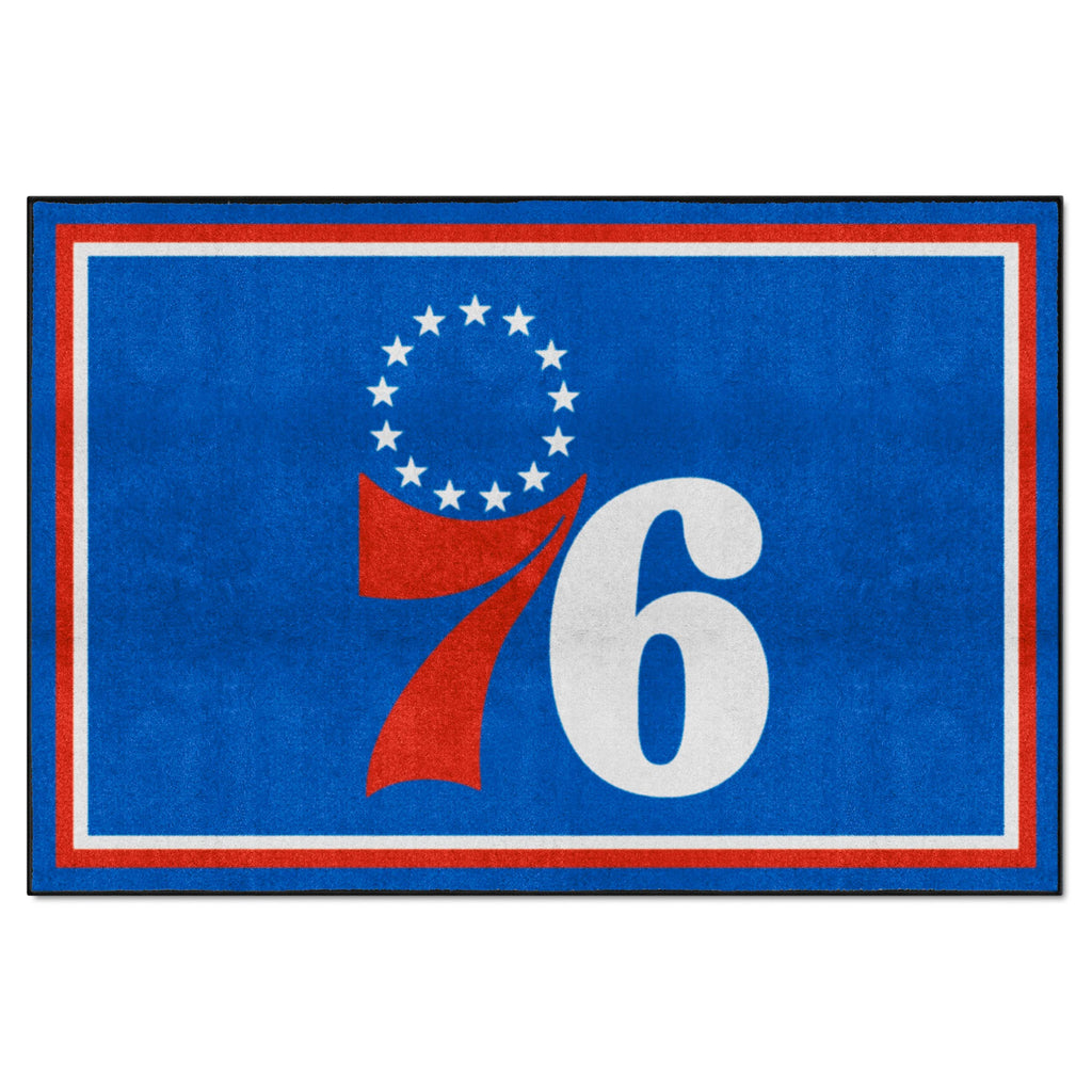 Fanmats - NBA - Philadelphia 76ers 5x8 Rug 59.5''x88''