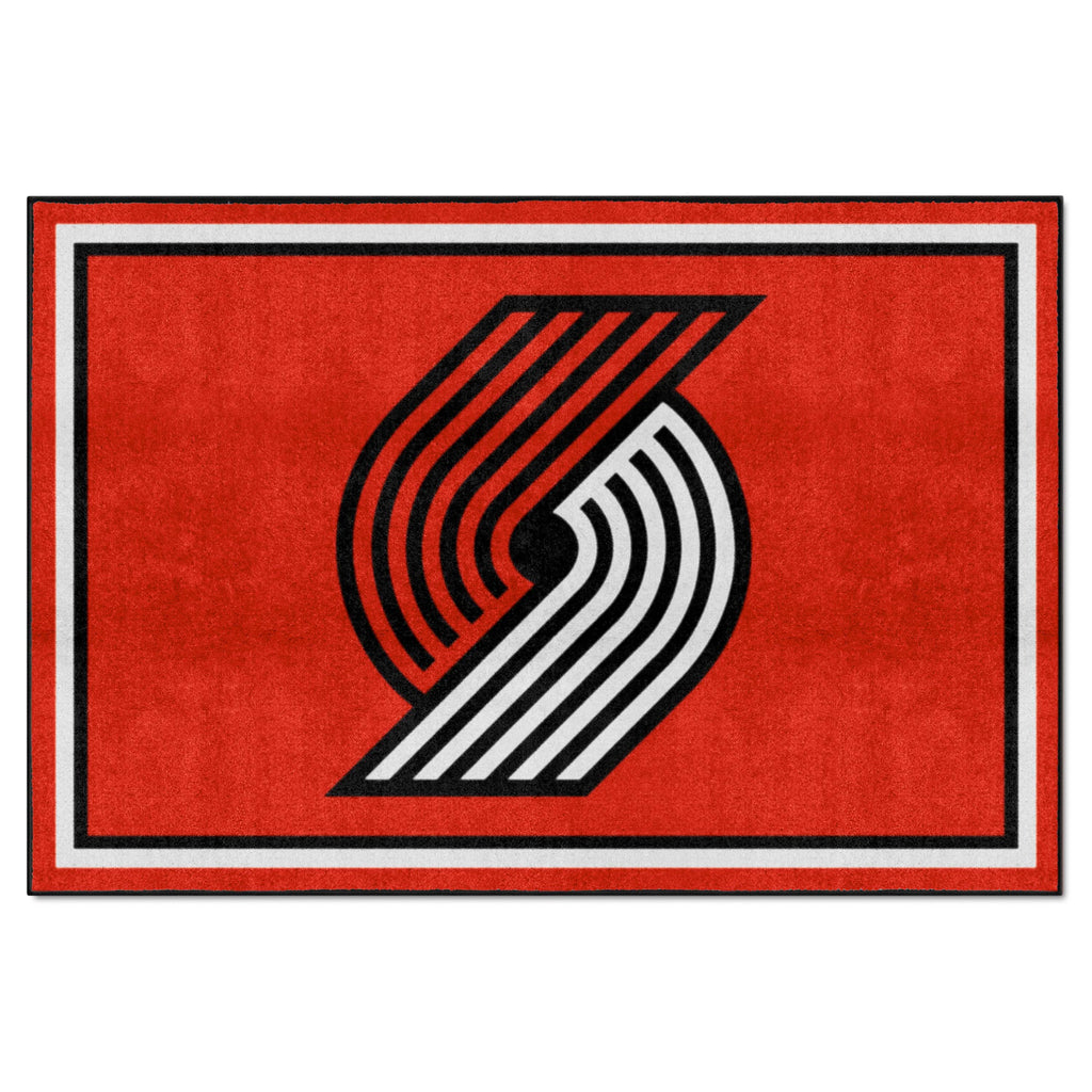 Fanmats - NBA - Portland Trail Blazers 5x8 Rug 59.5''x88''