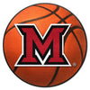 Fanmats - Miami University (OH) Basketball Mat 27'' diameter
