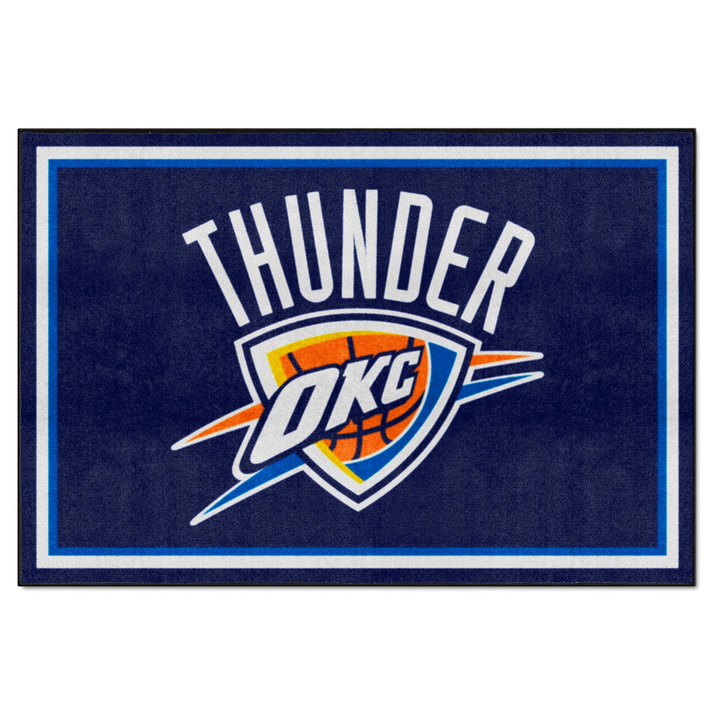 Fanmats - NBA - Oklahoma City Thunder 5x8 Rug 59.5''x88''