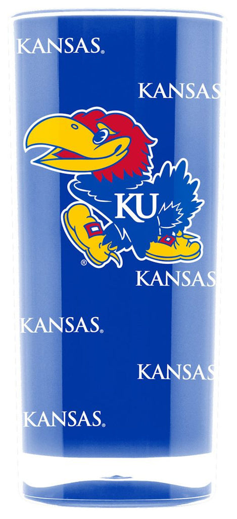 Kansas Jayhawks Tumbler - Square Insulated (16oz) - Special Order - Duck House