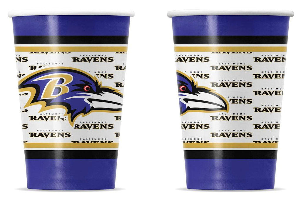 Baltimore Ravens Disposable Paper Cups - Duck House
