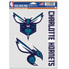 Charlotte Hornets Decal Multi Use Fan 3 Pack - 0