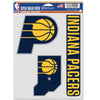 Indiana Pacers Decal Multi Use Fan 3 Pack - 0