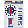 Los Angeles Clippers Decal Multi Use Fan 3 Pack - 0