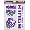 Sacramento Kings Decal Multi Use Fan 3 Pack - 0