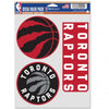 Toronto Raptors Decal Multi Use Fan 3 Pack - 0