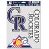 Colorado Rockies Decal Multi Use Fan 3 Pack Special Order - Wincraft