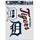 Detroit Tigers Decal Multi Use Fan 3 Pack - WinCraft