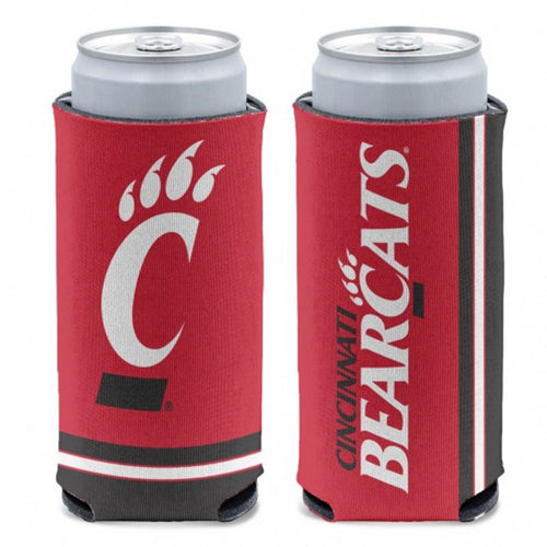 Cincinnati Bearcats Can Cooler Slim Can Design Special Order - WinCraft