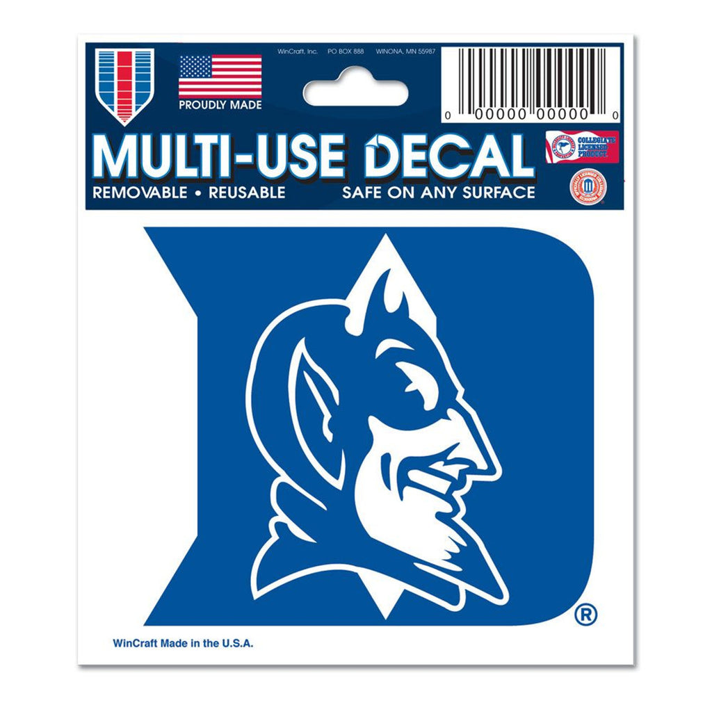 Duke Blue Devils Decal 3x4 Multi Use - Wincraft