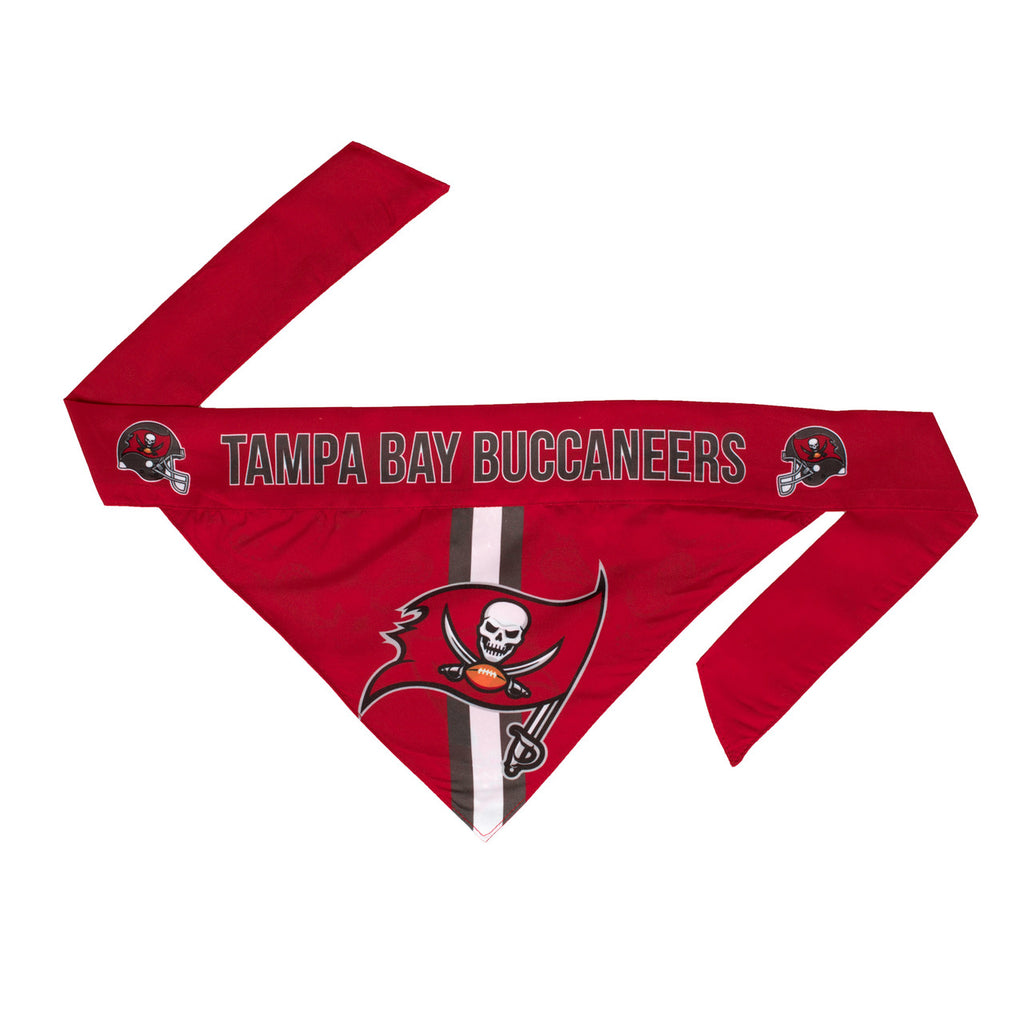 Tampa Bay Buccaneers Pet Bandanna Size L - Little Earth