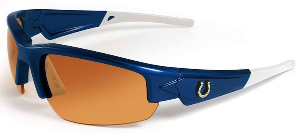 Indianapolis Colts Sunglasses - Dynasty 2.0 Blue with White Tips - MAXX Sunglasses