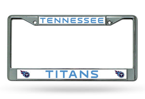 Tennessee Titans License Plate Frame Chrome - Rico Industries