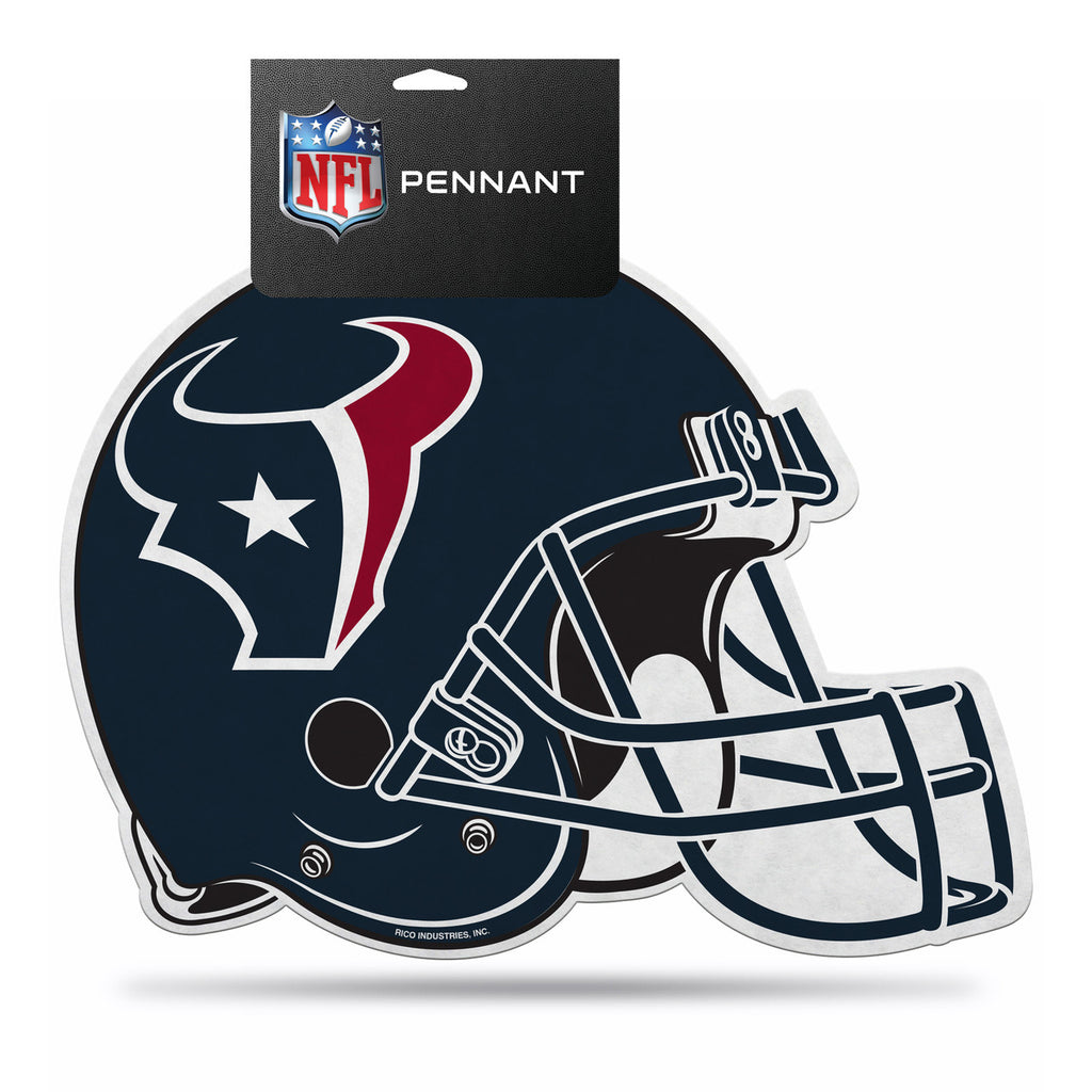 Houston Texans Pennant Die Cut Carded - Special Order - Rico Industries