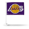 Los Angeles Lakers Flag Car Style Purple - Rico Industries