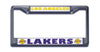 Los Angeles Lakers License Plate Frame Chrome - Rico Industries