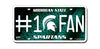 Michigan State Spartans License Plate #1 Fan - Rico Industries
