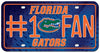 Florida Gators License Plate #1 Fan - Rico Industries