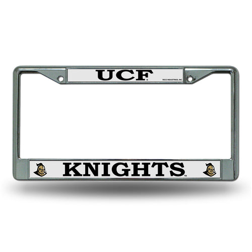 Central Florida Knights License Plate Frame Chrome - Rico Industries