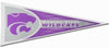 Kansas State Wildcats Pennant 12x30 Carded Rico - Rico Industries
