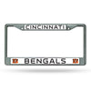 Cincinnati Bengals License Plate Frame Chrome - Rico Industries