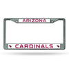 Arizona Cardinals License Plate Frame Chrome - Rico Industries