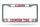 Alabama Crimson Tide License Plate Frame Chrome - Rico Industries