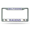 Baltimore Ravens License Plate Frame Chrome - Rico Industries