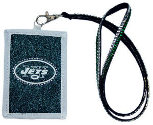 New York Jets Wallet Beaded Lanyard Style - Rico Industries
