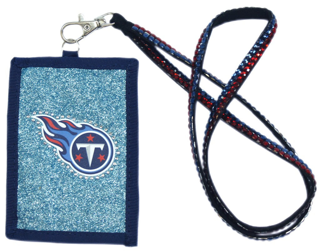 Tennessee Titans Wallet Beaded Lanyard Style - Rico Industries