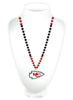 Kansas City Chiefs Beads with Medallion Mardi Gras Style - Rico Industries