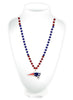 New England Patriots Beads with Medallion Mardi Gras Style - Rico Industries