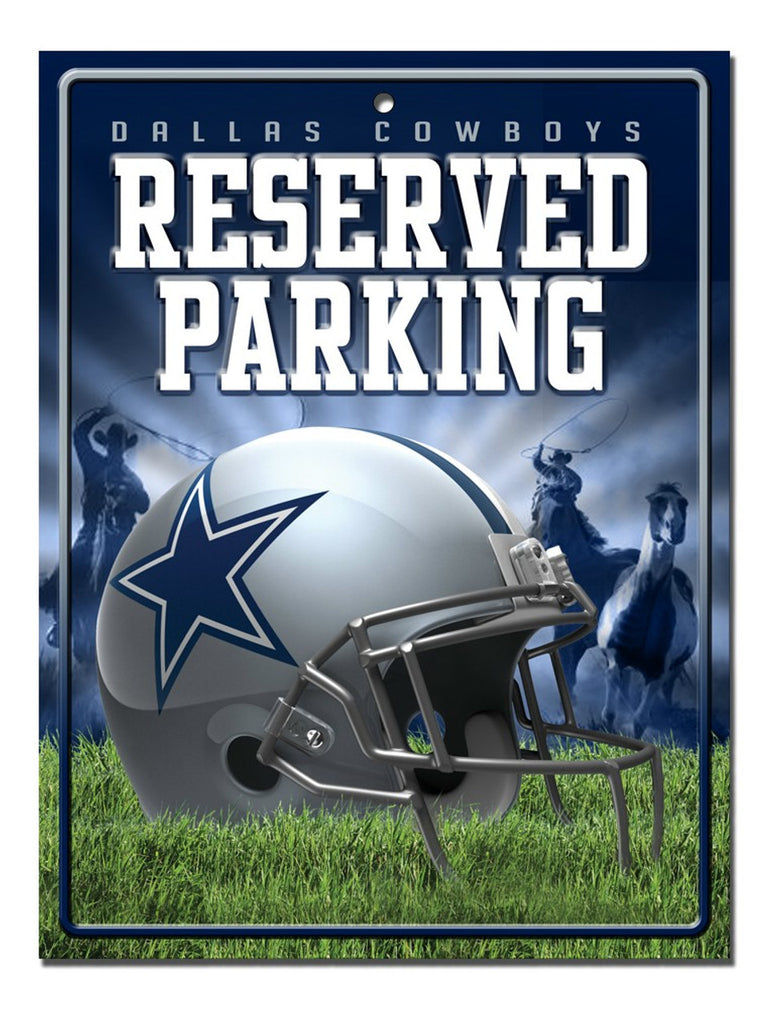 Dallas Cowboys Sign Metal Parking - Rico Industries