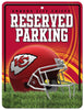Kansas City Chiefs Sign Metal Parking - Rico Industries