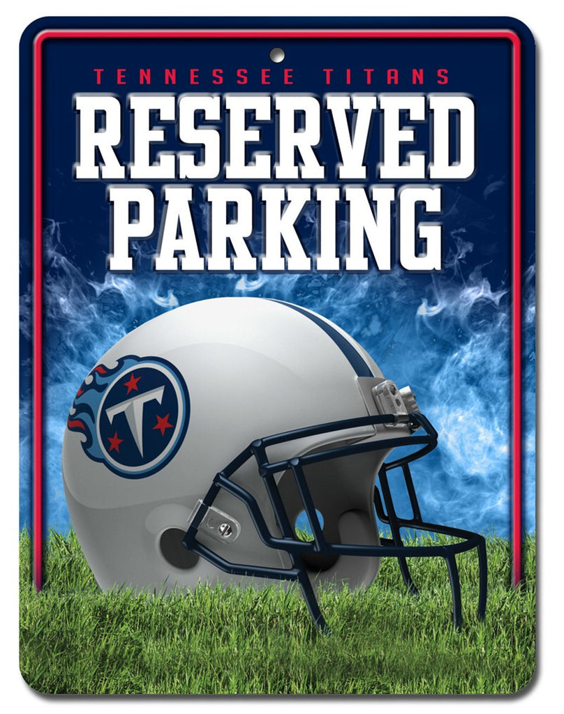 Tennessee Titans Sign Metal Parking - Special Order - Rico Industries