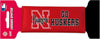 Nebraska Cornhuskers Single Luggage Spotter Script Logo - 1