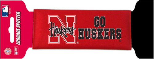 Nebraska Cornhuskers Single Luggage Spotter Script Logo - 1