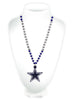 Dallas Cowboys Beads with Medallion Mardi Gras Style - Rico Industries