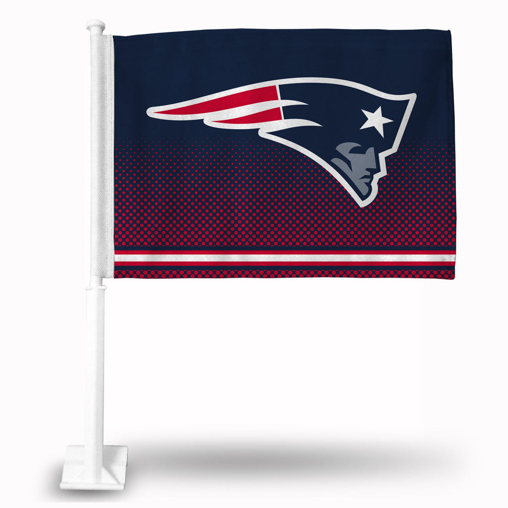 New England Patriots Flag Car - Rico Industries