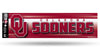 Oklahoma Sooners Decal Bumper Sticker Glitter - Rico Industries