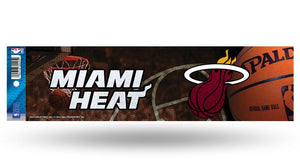 Miami Heat Decal Bumper Sticker Glitter - Rico Industries